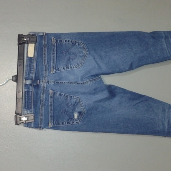 Ag the legging ankle super skinny ankle jeans size24R distressed jeans - Picture 3 of 12